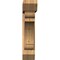 Ekena Millwork Olympic Slat Smooth Bracket w/ Offset Brace, Western Red Cedar, 7 1/2"W x 34"D x 34"H BKT0806X34X34OLY06SWR - alternate 4